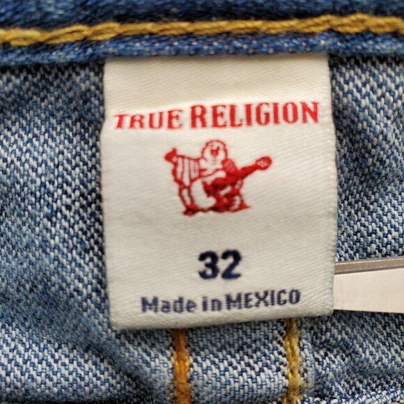 TRUE RELIGION Ricky Flap SN Straight Leg Men's 32 x 34 - Picture 8 of 16